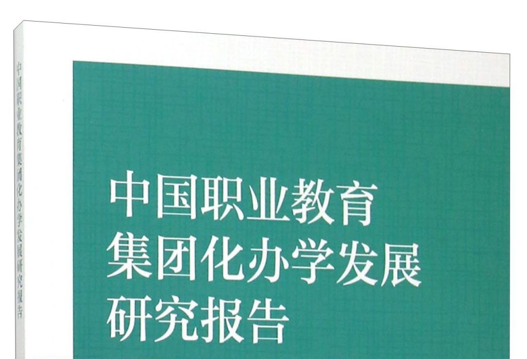 中國職業教育集團化辦學發展研究報告