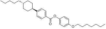 4-反式-（4-戊基環己基）苯甲酸對庚氧基苯酚酯