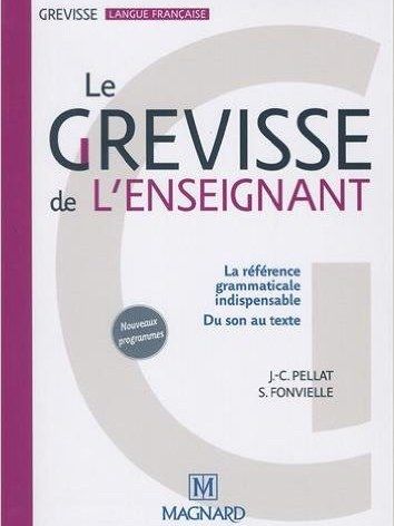 Le Grevisse de l\x27enseignant