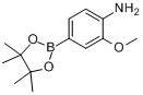 2-甲氧基-4-（4,4,5,5-四甲基-1,3,2-三氧雜硼戊環-2-基）苯胺