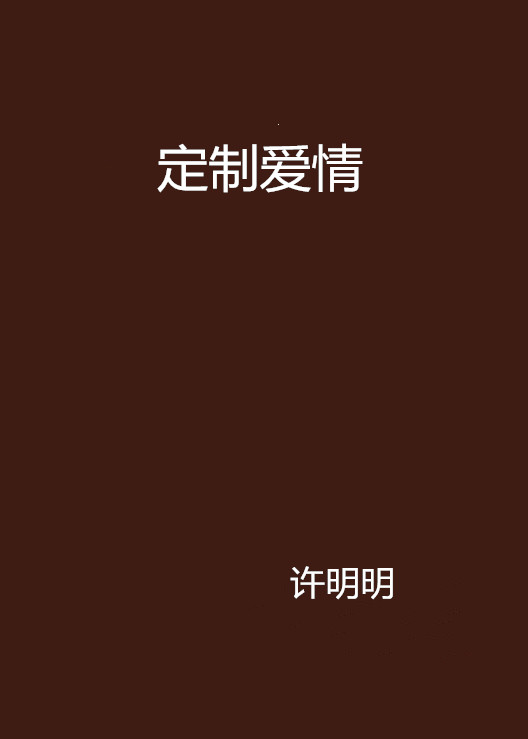 定製愛情(小說)