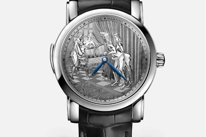 Minute Repeater 42mm 鎏金系列窺視者三問報時表