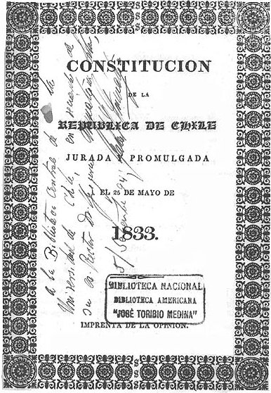 智利1833年憲法