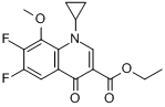 1-環丙基-6,7-二氟-1,4-二氫-8-甲氧基-4-氧代-3-喹啉羧酸乙酯