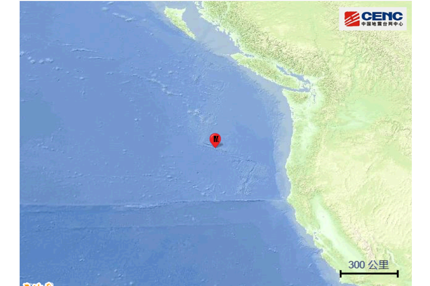 12·10俄勒岡州遠海地震