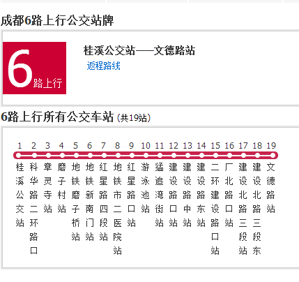 成都公交6路