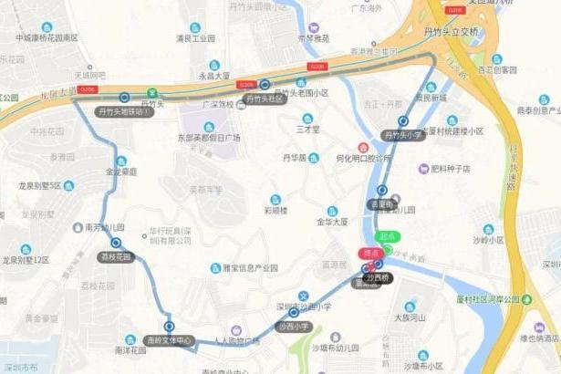 深圳公交B882路