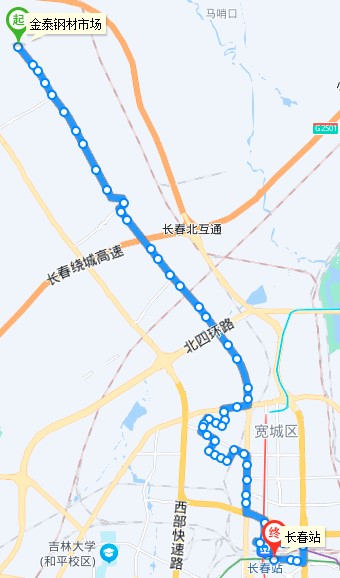 長春公交Z148路