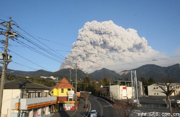 新燃岳火山