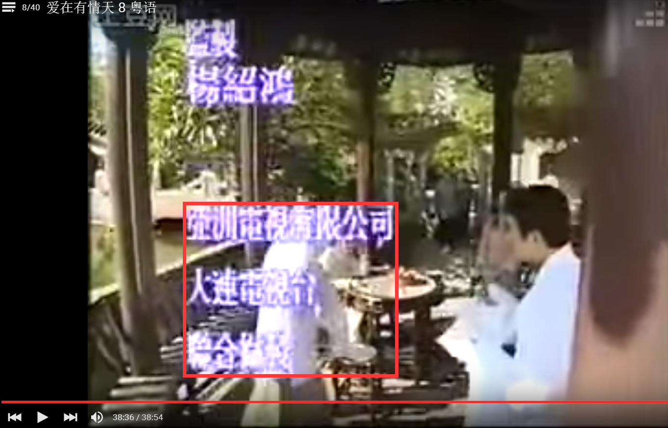 本港台粵語版字幕顯示為亞視與大連台出品