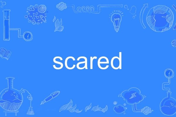 Scared(英語單詞)