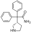 (S)-alpha,alpha-二苯-3-吡咯烷乙醯胺