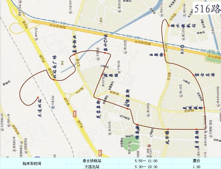 大連公交516路