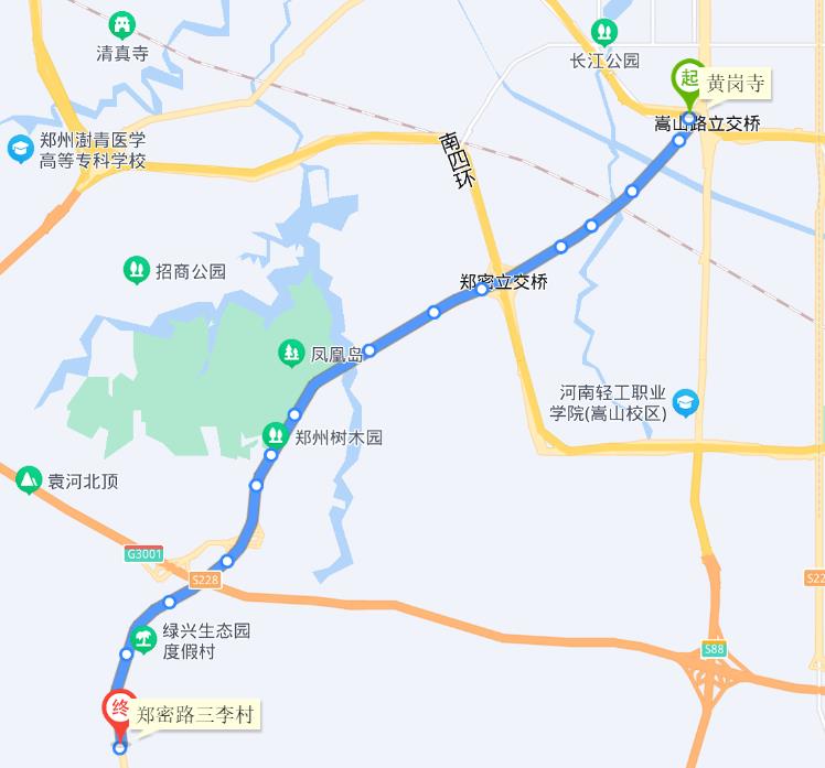 鄭州公交722路