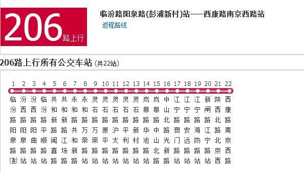 上海公交206路