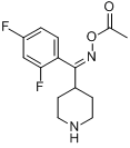 (1Z)-（2,4-二氟苯基）-4-哌啶基甲酮肟醋酸鹽