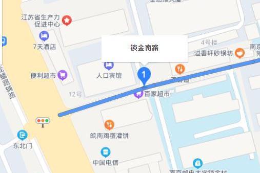 鎖金南路