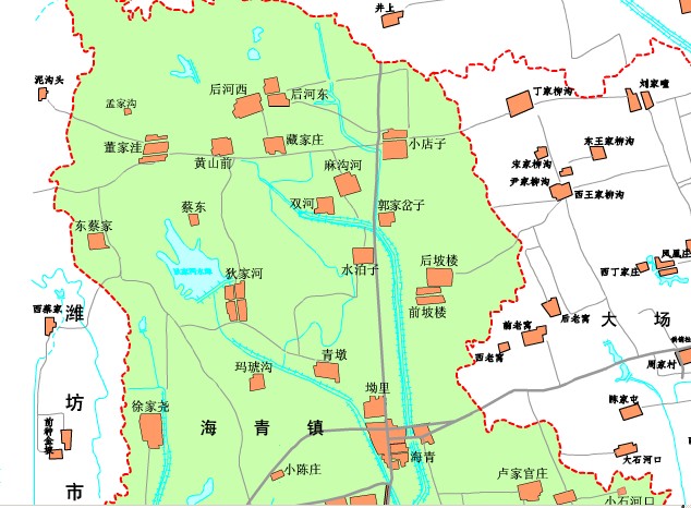 後河東村地理位置