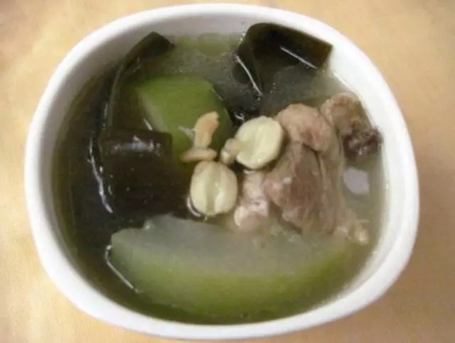 瓜片腐竹湯