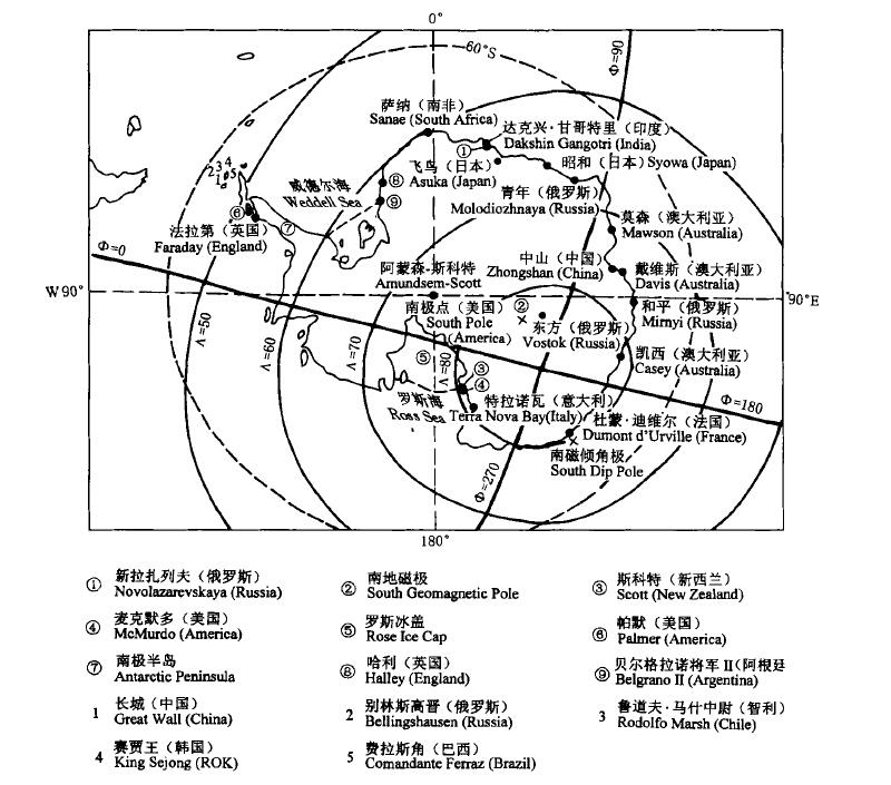 南極光