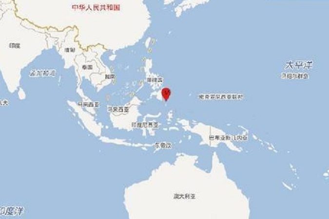 1·16棉蘭老島海域地震