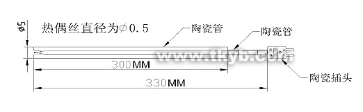 多晶爐專用熱電偶