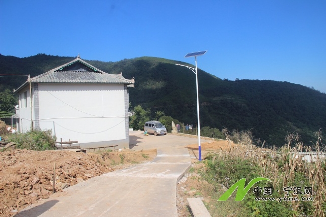 2016年12月馬甫山村新居一角