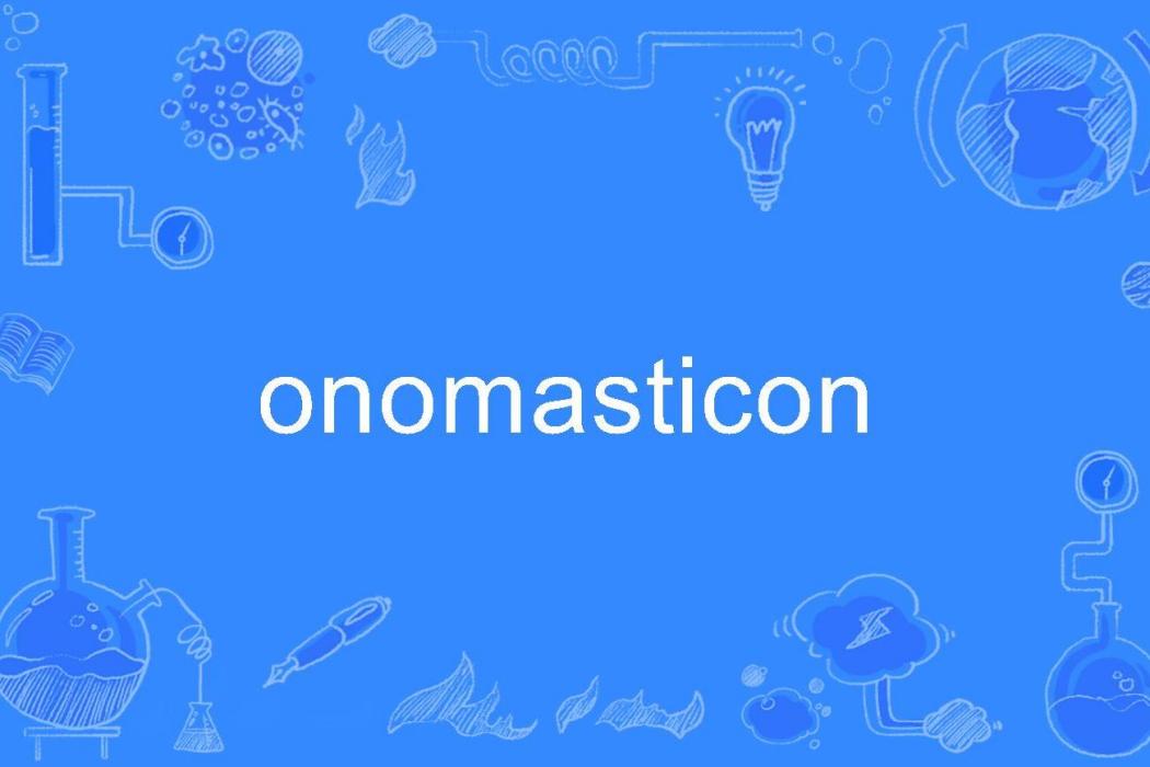 onomasticon