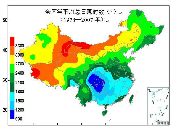 日照時數(實照時數)