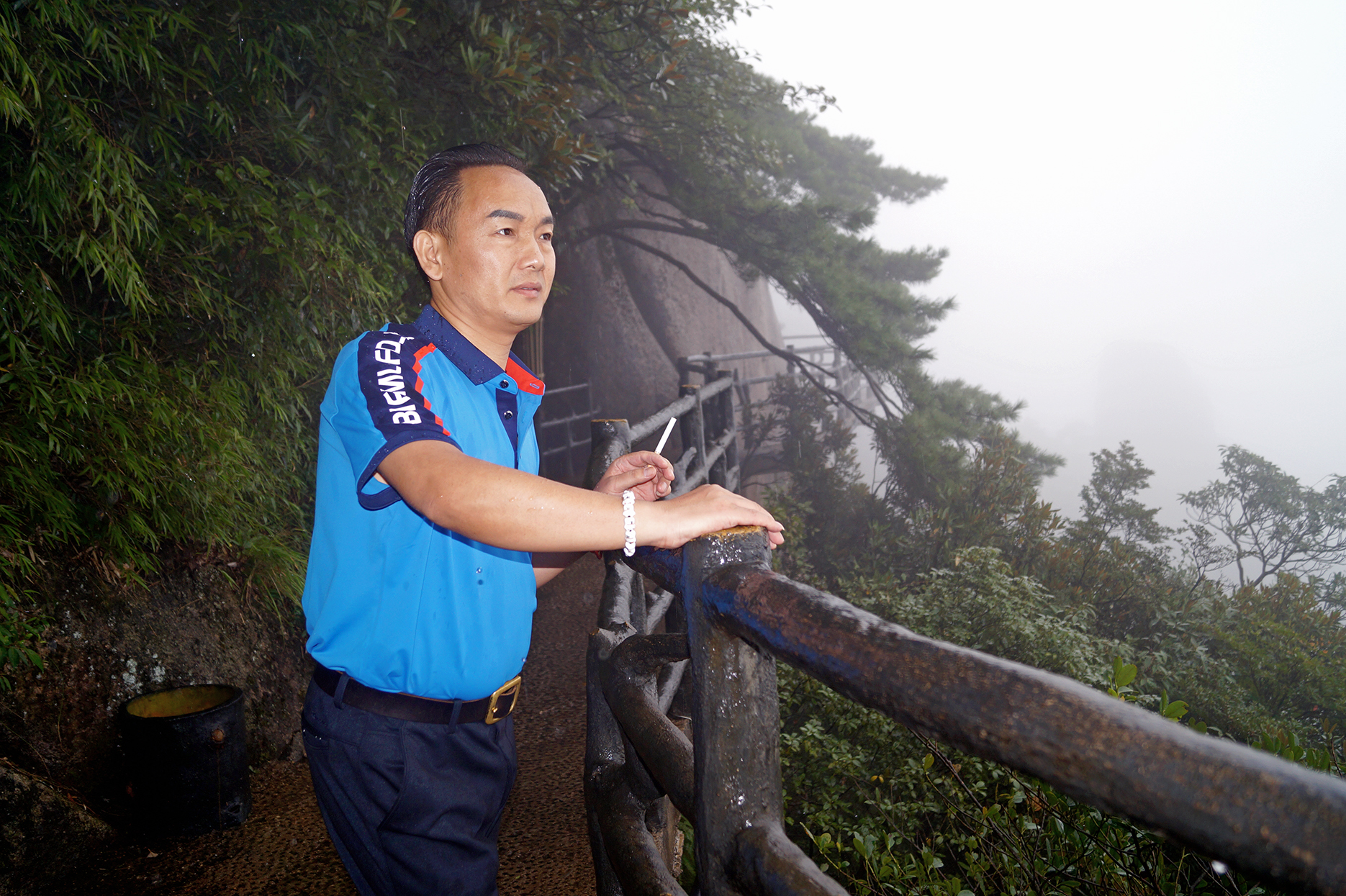 2018年8月，在江西省上饒市三清山。