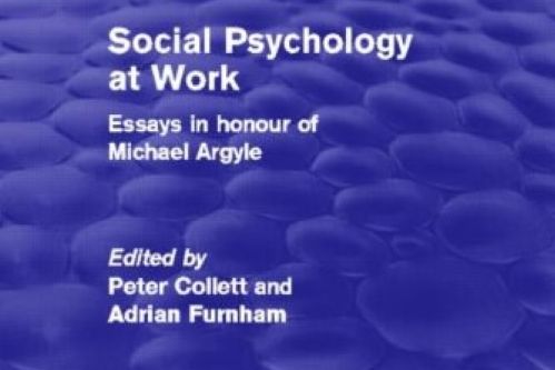 Social Psychology at Work