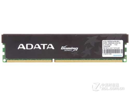 威剛4GB DDR3 1600（遊戲威龍）