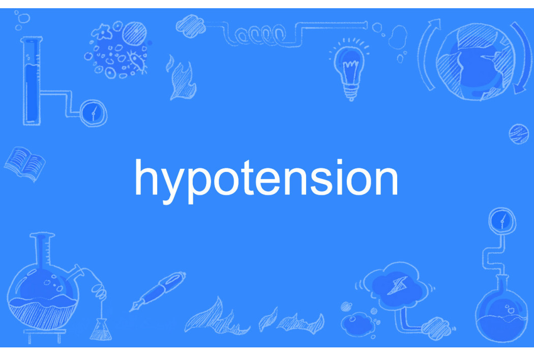 hypotension