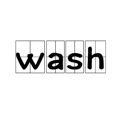 wash