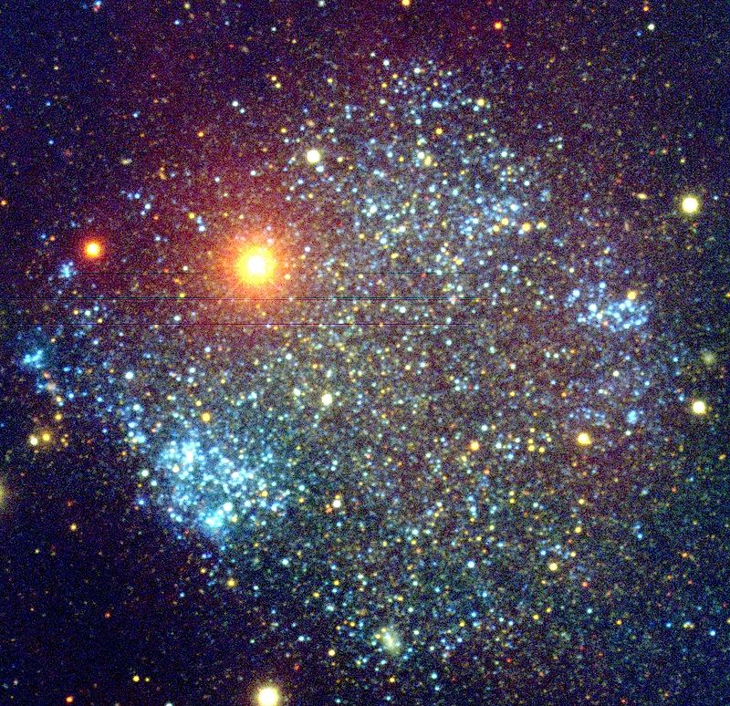 Irregular galaxy Sextans A