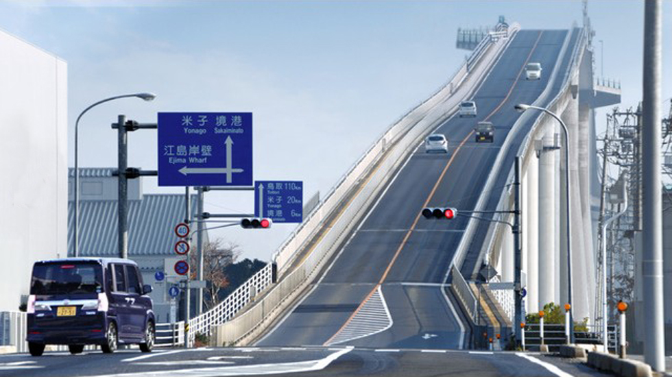 日本江島大橋