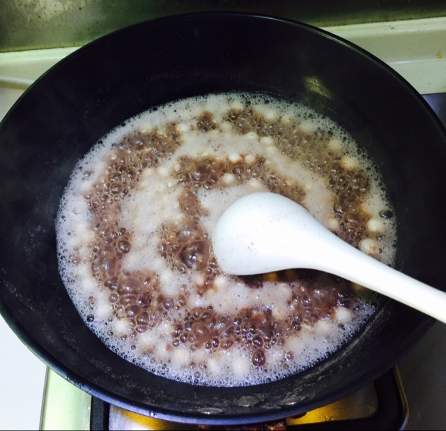 蜜豆桂花酒釀元宵