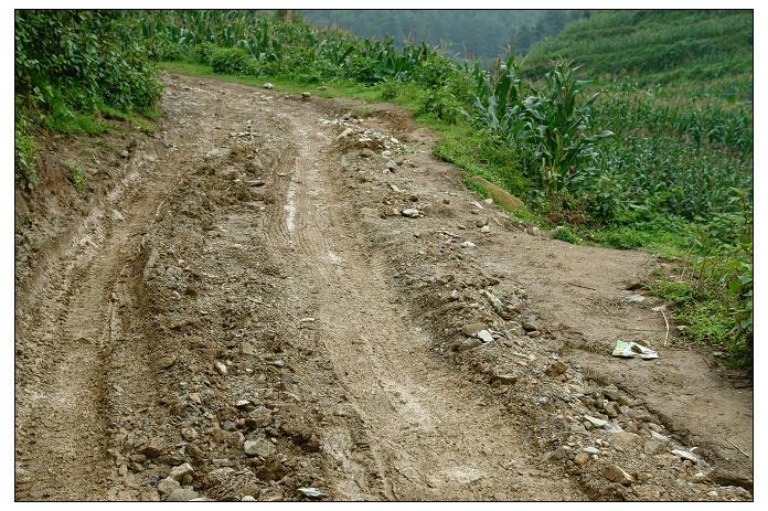 麻水井自然村通村道路