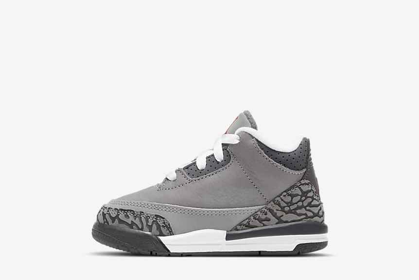 Jordan 3 Retro (TD) 復刻嬰童運動童鞋