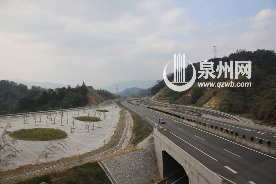 莆永高速和泉三高速有6.66公里的共用路段。