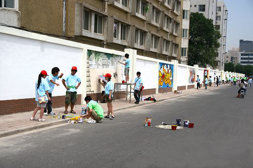 “雁塔美術街”街景6