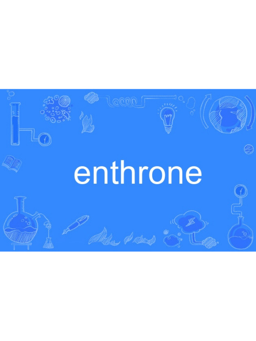 enthrone