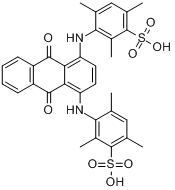 3,3\x27-[（9,10-二氫-9,10-二氧代-1,4-蒽二基）二亞氨基]二（2,4,6-三甲基苯磺酸）二胺鹽