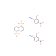 2-甲氧基-4-硝基-苯重氮1,5-萘二磺酸鹽(2:1)