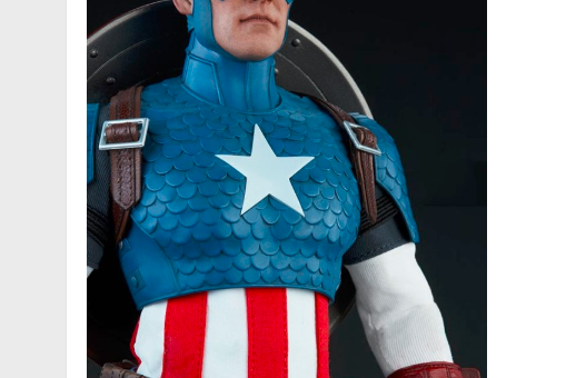 Sideshow 漫威漫畫美國隊長Captain America 1:6可動人偶