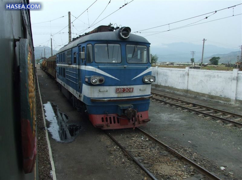 朝鮮鐵路的北京型機車，已去掉車標重新編號