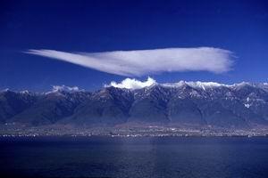 大理蒼山雲景