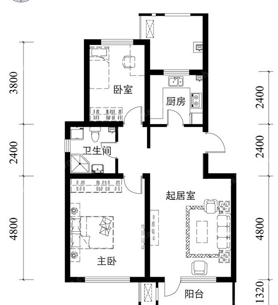 首創福特納灣戶型圖