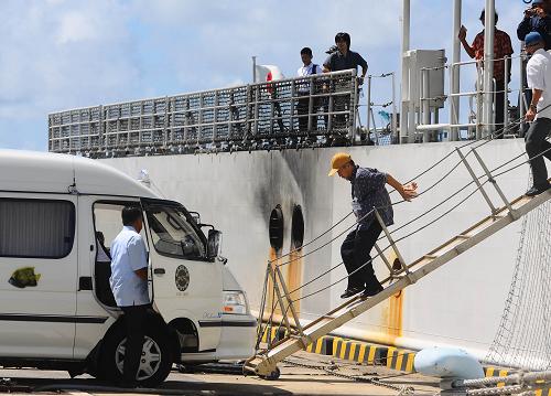 9·7日本巡邏船釣魚島衝撞中國漁船事件