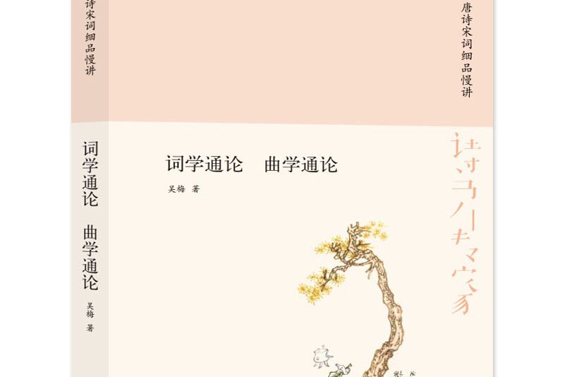 詩書傳家書系唐詩宋詞細品慢講-詞學通論曲學通論